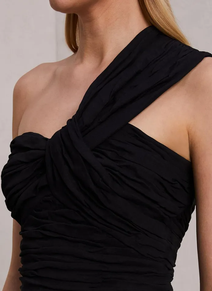 Women Dresses ALC Apollo Linen Mini Dress Black