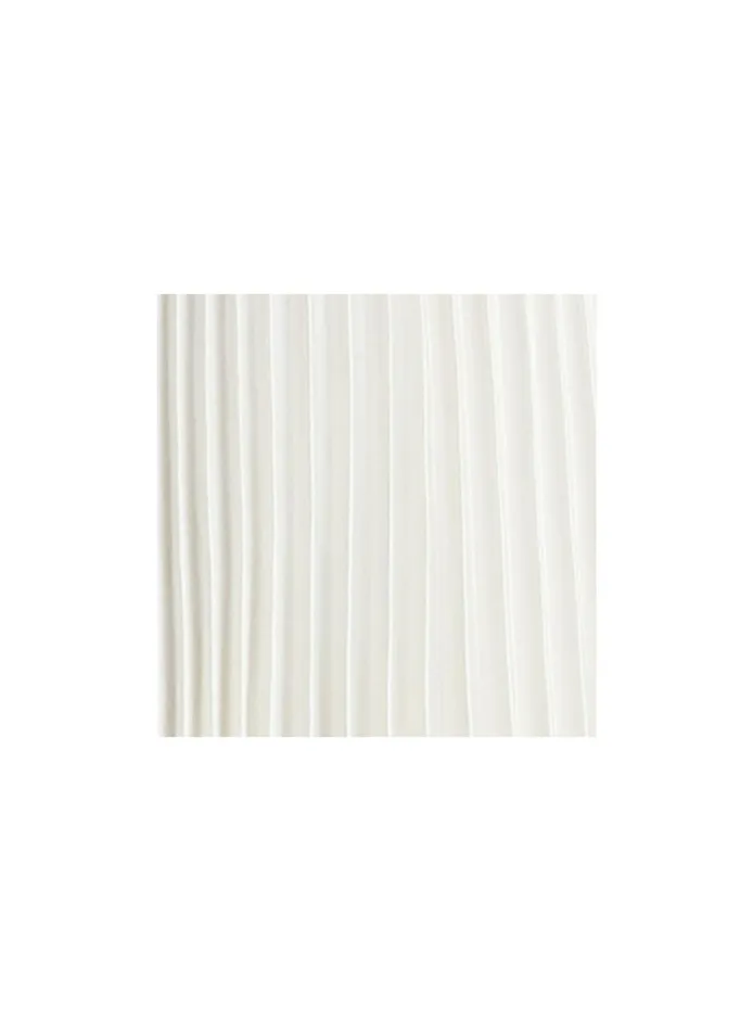 Women Dresses ALC Aries Satin Pleated Dress Whisper White