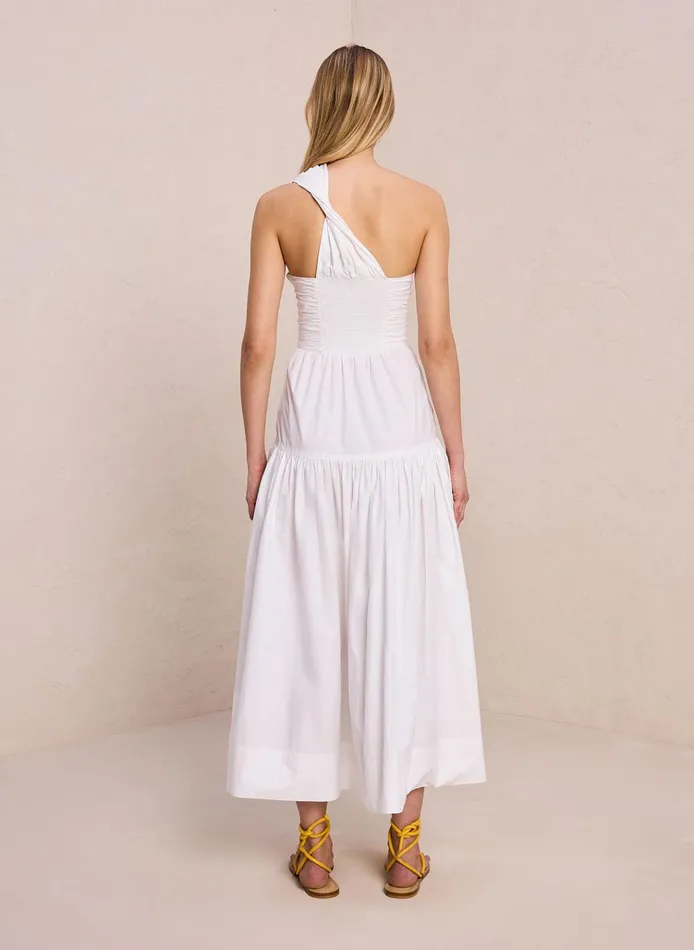 Women Dresses ALC Aubrey Cotton Midi Dress White
