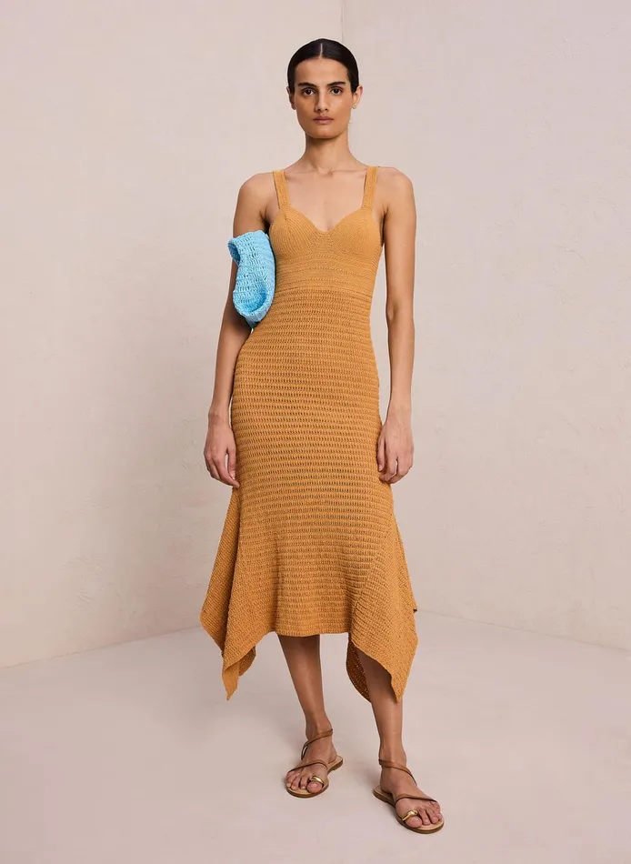 Women Dresses ALC Emeline Crotchet Midi Dress Bosc