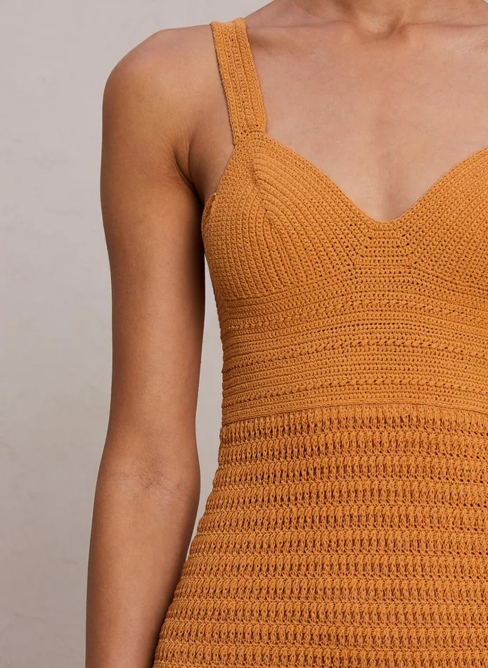 Women Dresses ALC Emeline Crotchet Midi Dress Bosc