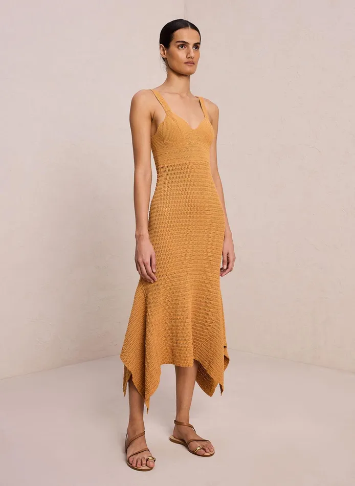 Women Dresses ALC Emeline Crotchet Midi Dress Bosc