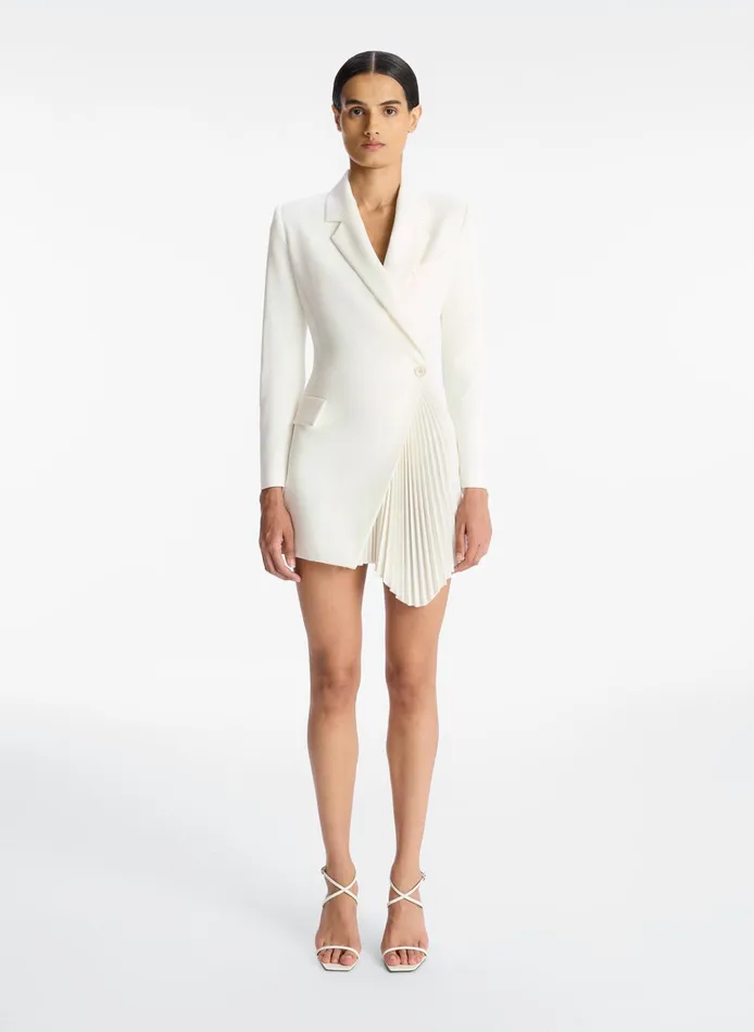 Women Dresses ALC Juliet Pleated Blazer Dress Daikon