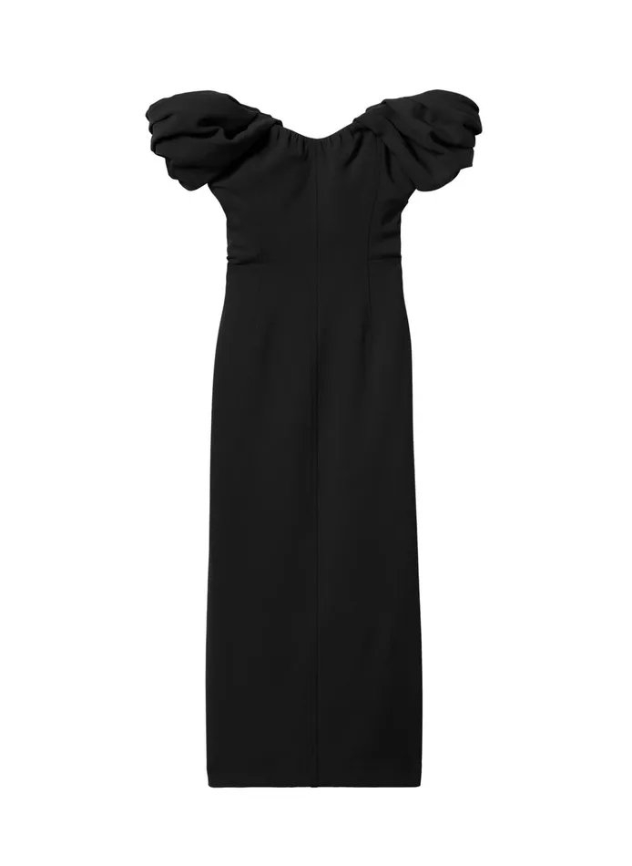 Women Dresses ALC Nora Midi Dress Black