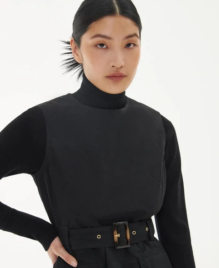 Women Dresses and Skirts Barbour Cray Dress Classic Black Women Dresses and Skirts Barbour Cray Dress Classic Black