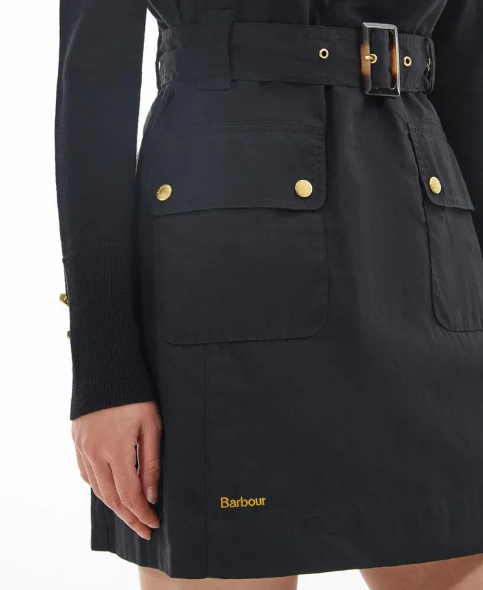 Women Dresses and Skirts Barbour Cray Dress Classic Black Women Dresses and Skirts Barbour Cray Dress Classic Black