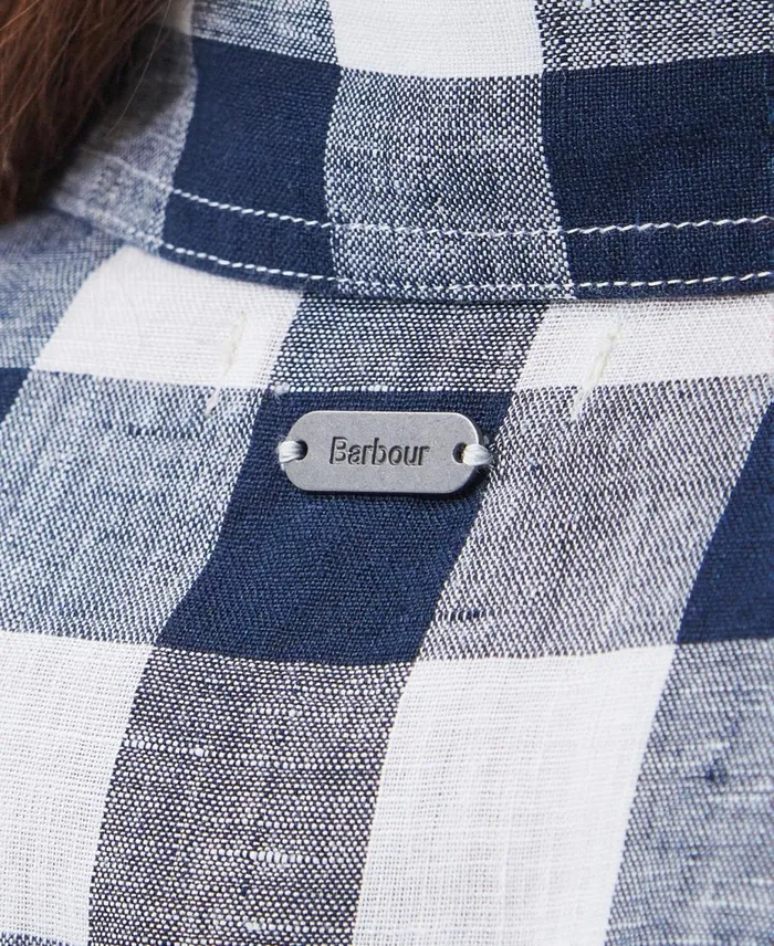 Women Dresses and Skirts Barbour Marine Maxi Dress Navy Check Women Dresses and Skirts Barbour Marine Maxi Dress Navy Check