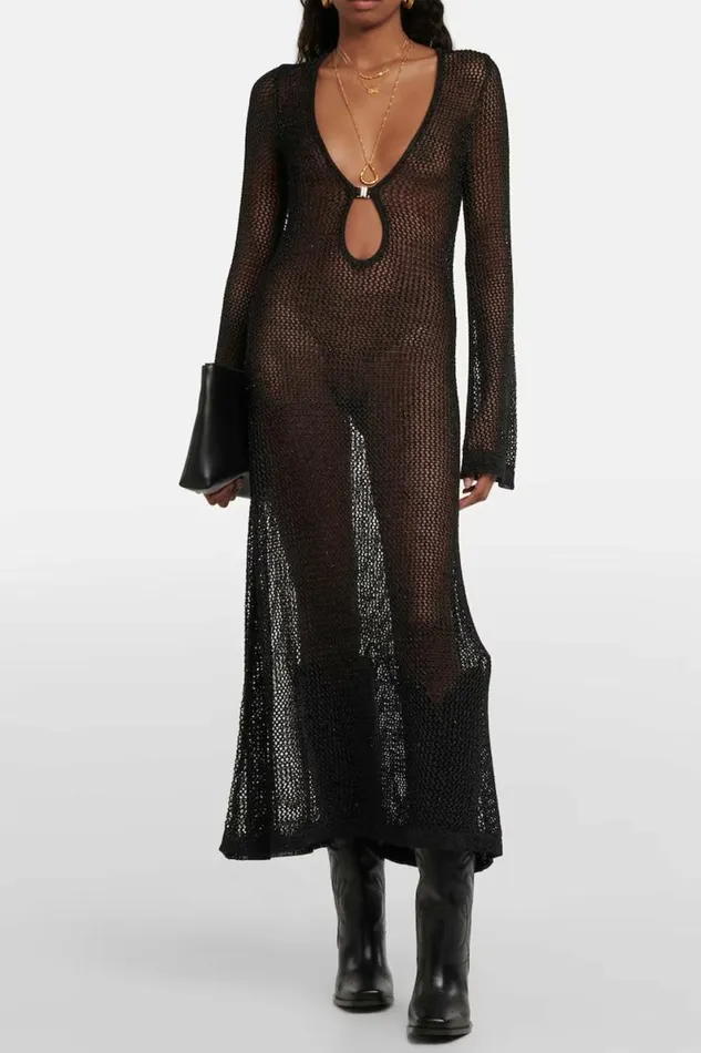 Women Dresses DODO BAR OR Etta Dress Black