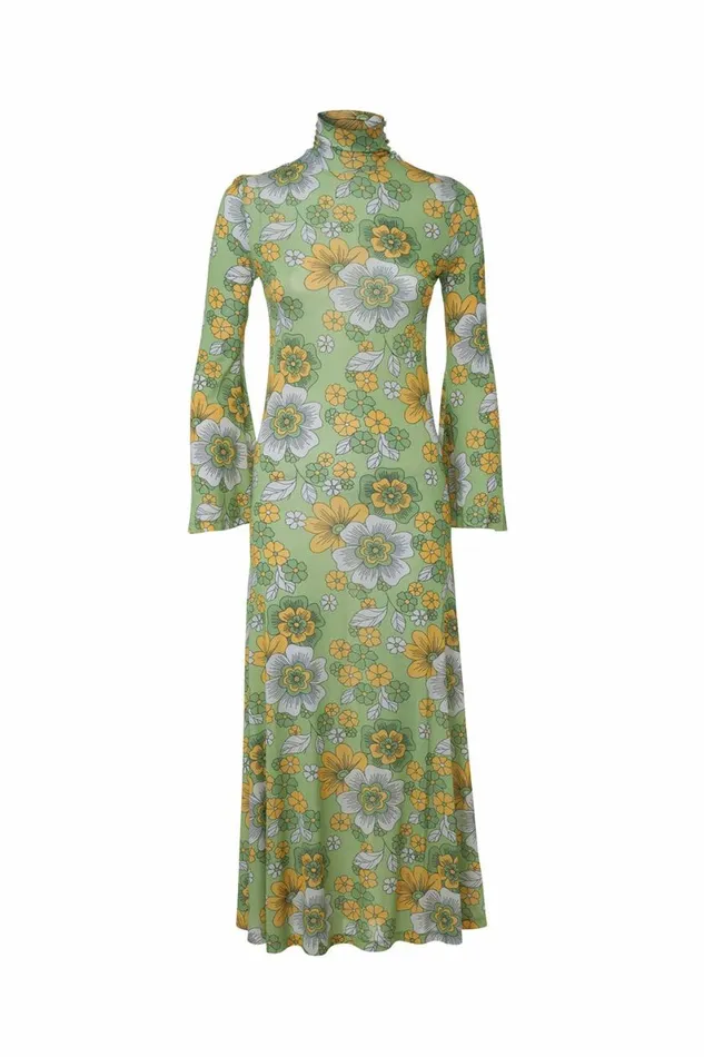 Women Dresses DODO BAR OR Lena Dress F6 Green