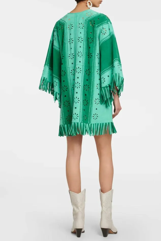 Women Dresses DODO BAR OR NUSHA DRESS Green