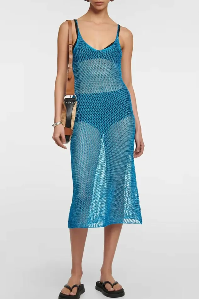 Women Dresses DODO BAR OR PAUL DRESS Turqoise Women Dresses DODO BAR OR PAUL DRESS Turqoise