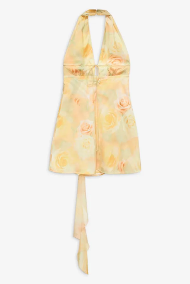 Women Dresses For Love and Lemons Carla Mini Dress Yellow Women Dresses For Love and Lemons Carla Mini Dress Yellow