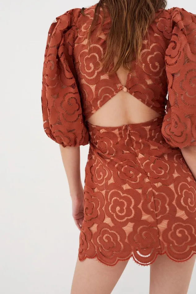 Women Dresses For Love and Lemons Letitia Mini Dress Red Women Dresses For Love and Lemons Letitia Mini Dress Red