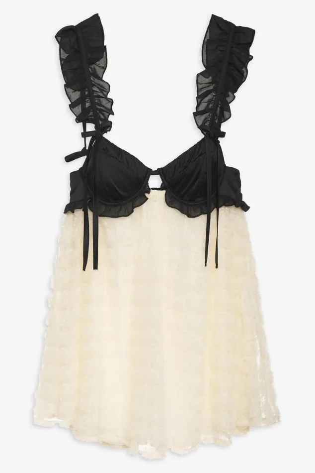 Women Dresses For Love and Lemons Poppy Mini Dress Ivory Women Dresses For Love and Lemons Poppy Mini Dress Ivory