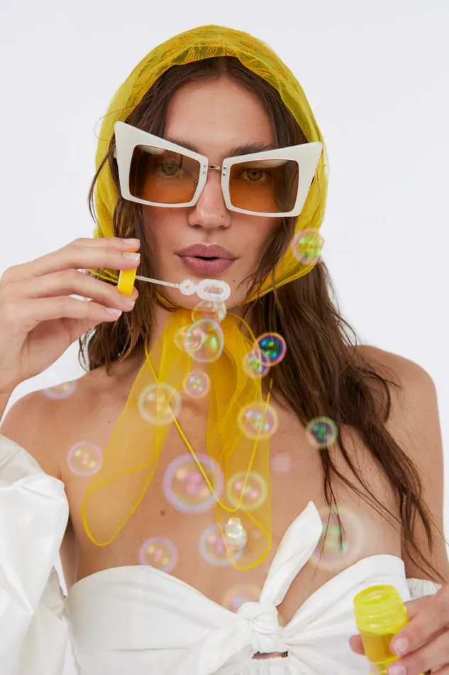 Women Dresses For Love and Lemons Saint Lucia Mini Dress White Women Dresses For Love and Lemons Saint Lucia Mini Dress White
