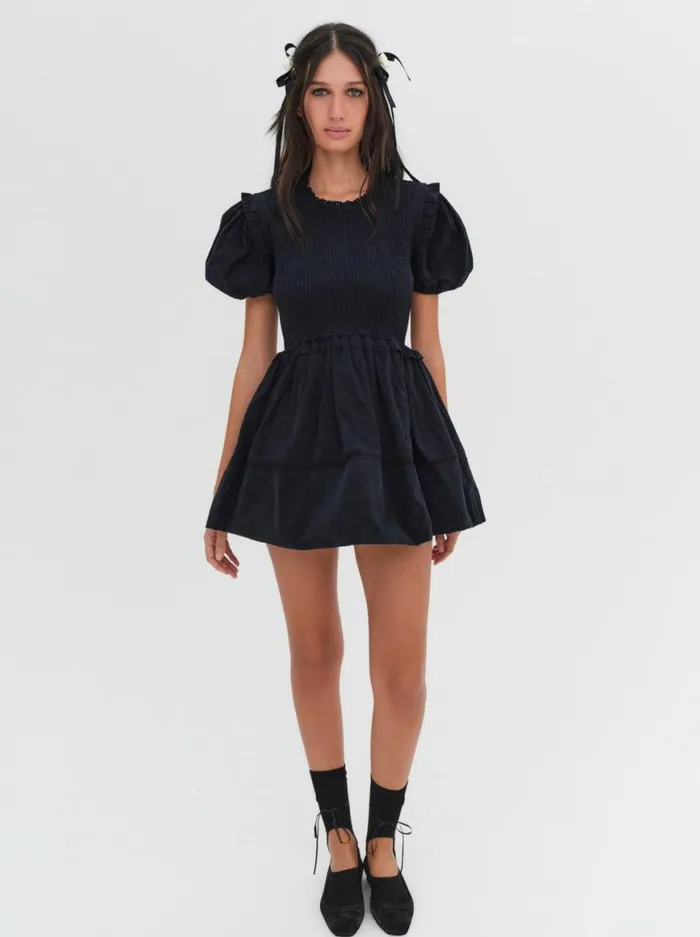 Women Dresses For Love and Lemons Sandy Mini Dress Black Women Dresses For Love and Lemons Sandy Mini Dress Black