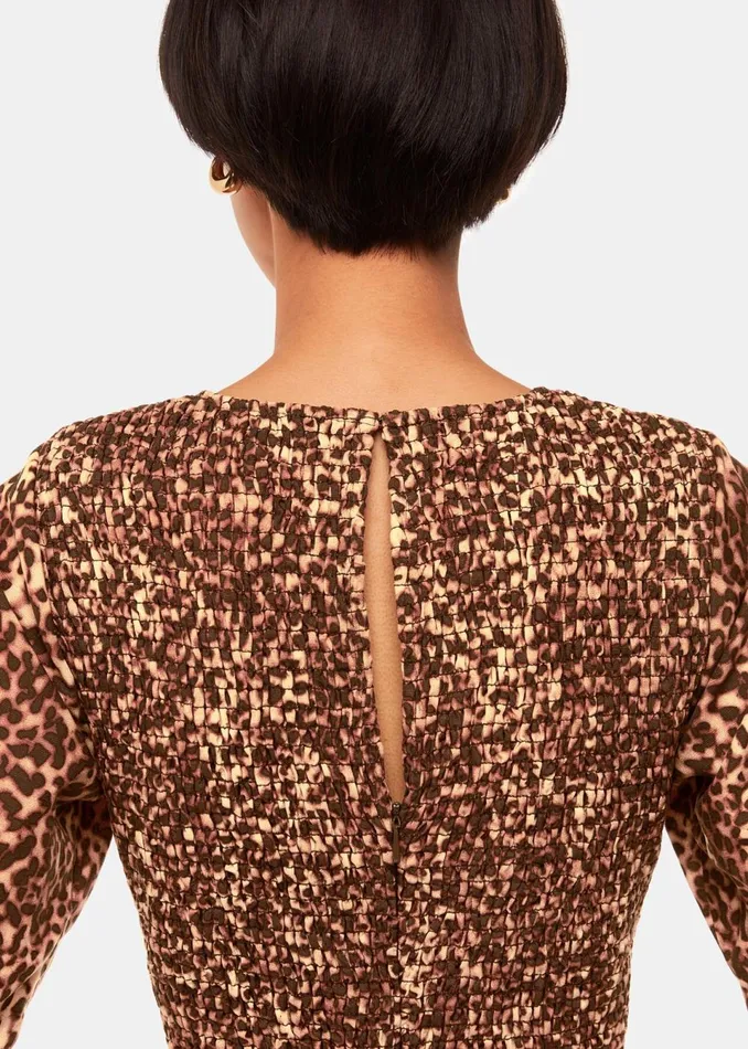 Women Dresses Whistles Multicolour Marble Spot Veda Dress