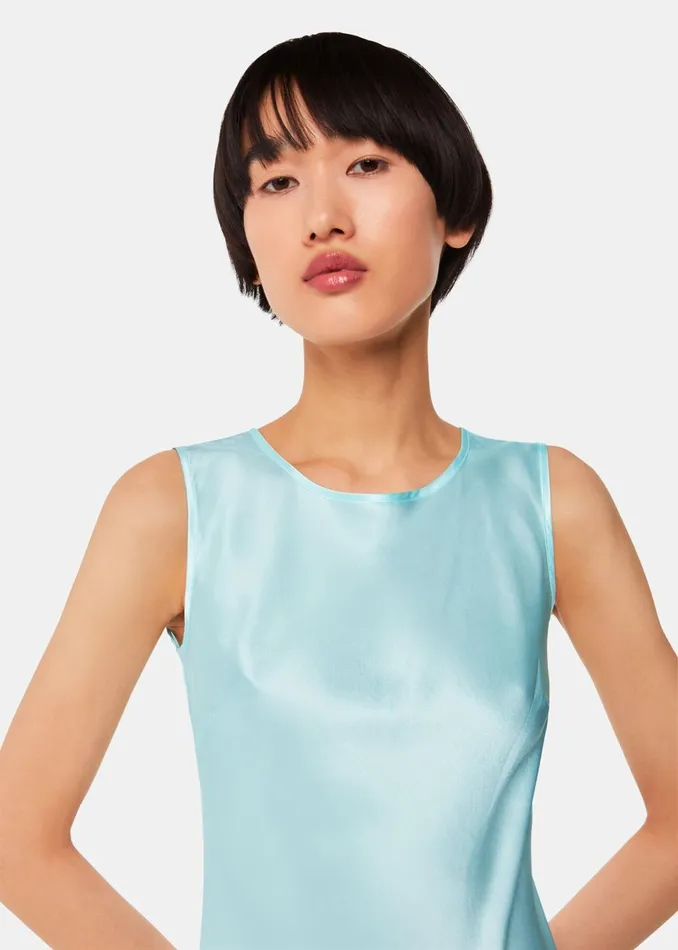Women Dresses Whistles Pale Blue Hai Dora Dress Exclusive