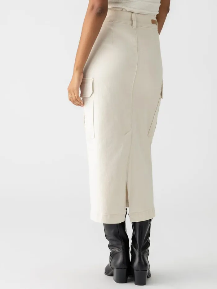 Women Essential Cargo Standard Rise Skirt French Vanilla Sanctuary Clothing Skirts