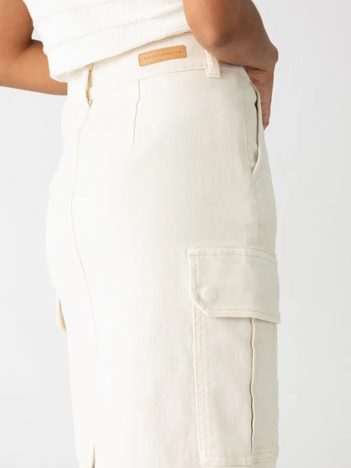 Women Essential Cargo Standard Rise Skirt French Vanilla Sanctuary Clothing Skirts