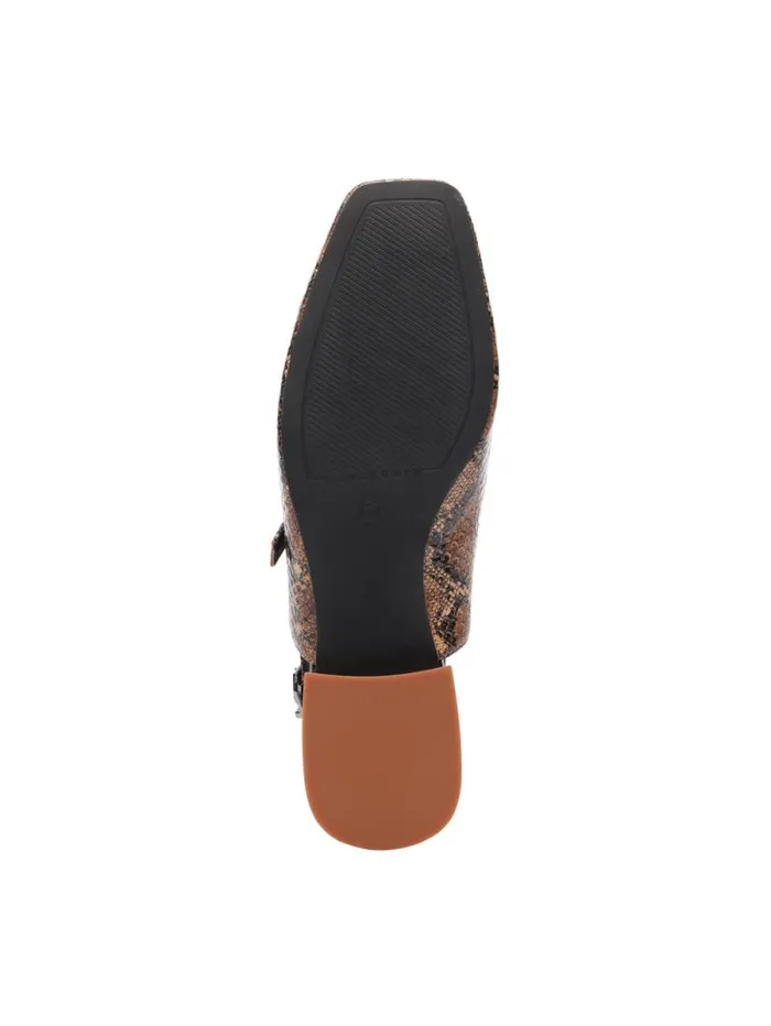 Women Everly Slingback Flat Brown Black Snake Sanctuary Clothing Ballet Flats Women Everly Slingback Flat Brown Black Snake Sanctuary Clothing Ballet Flats