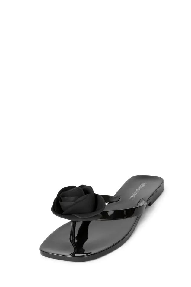 Women Flat Jeffrey Campbell SOSWEET Red Shiny