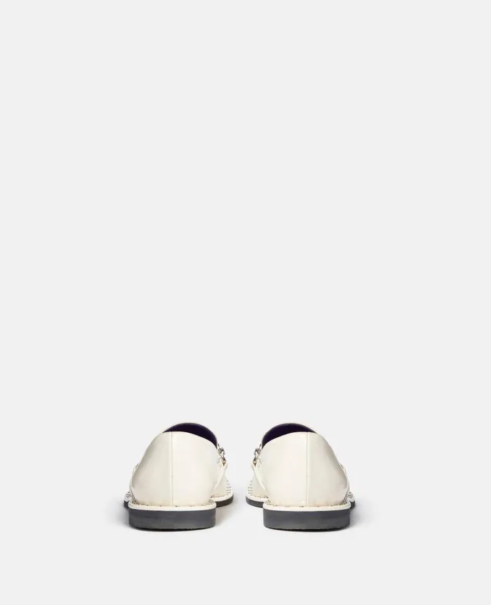 Women Flats Stella McCartney Falabella Loafers Ivory