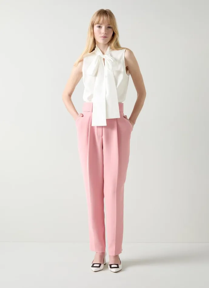Women Florian White Cotton Blouse White LKBennett Tops Women Florian White Cotton Blouse White LKBennett Tops
