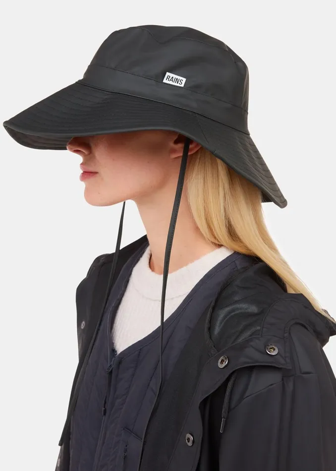 Women Hats Gloves and Scarves Whistles Black Rains Boonie Hat