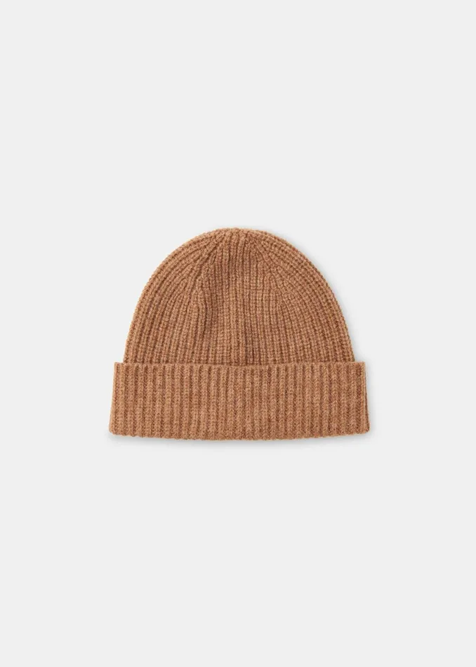 Women Hats Gloves and Scarves Whistles Camel Lambswool Hat