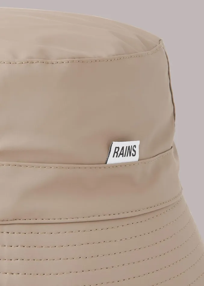 Women Hats Gloves and Scarves Whistles Taupe Rains Bucket Hat