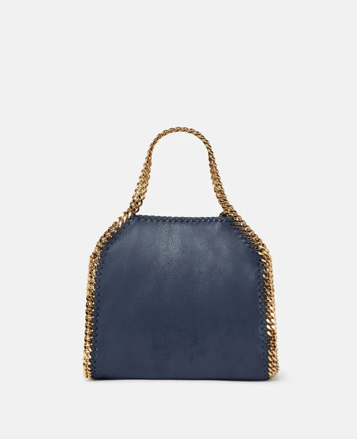 Women Iconic Falabella Stella McCartney Falabella Mini Tote Bag Indigo Moon