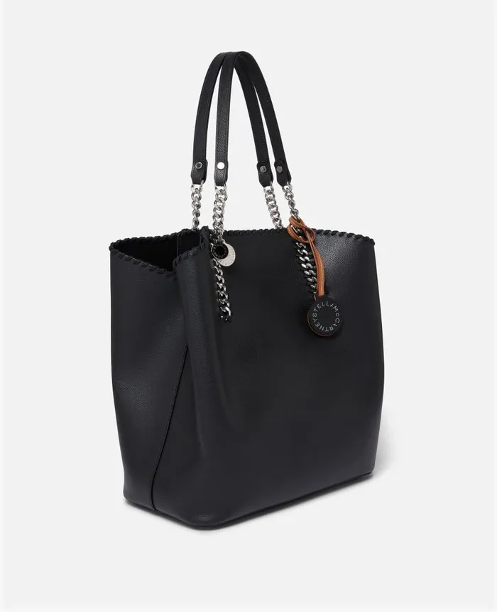Women Iconic Falabella Stella McCartney Falabella ReEdition Tote Bag Pitch Black