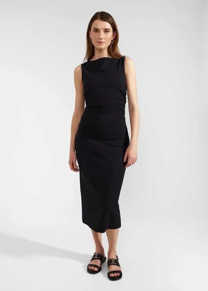 Women Iliana Jersey Dress Navy Hobbs Dresses and Jumpsuits