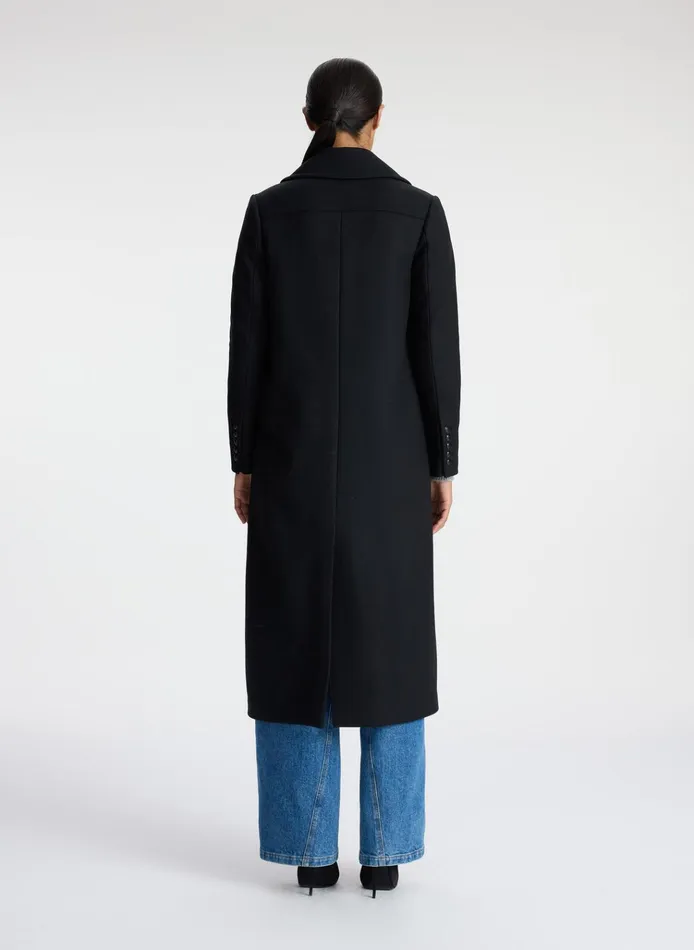 Women Jackets and Coats ALC Kensington Wool Coat Deep Navy