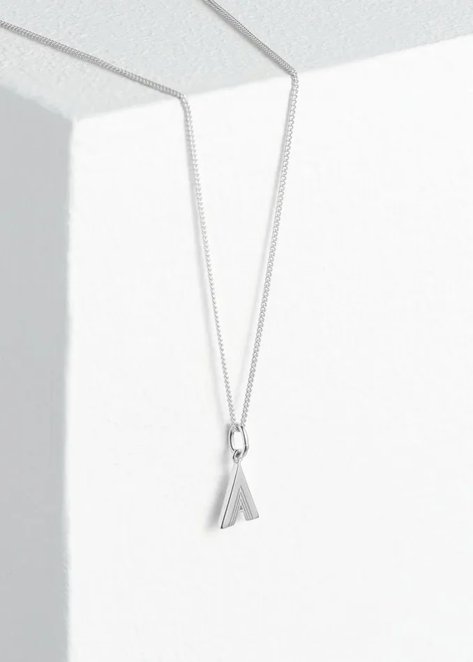 Women Jewellery Whistles Silver Rachel Jackson Letter Necklace