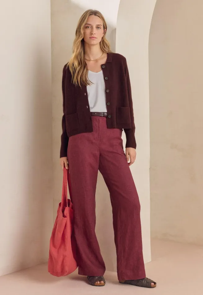 Women Knitted Jacket Blackberry Poetry Fashion Jackets and Coats