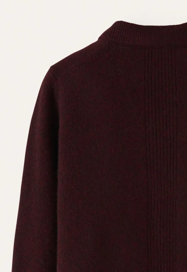 Women Knitted Jacket Blackberry Poetry Fashion Jackets and Coats