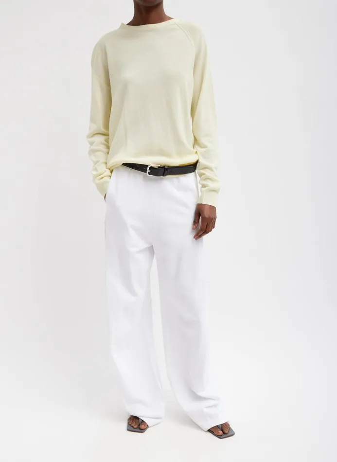 Women Knitwear and Sweatshirts Tibi Crispy Sweater Pullover Butter