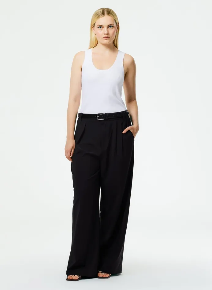 Women Knitwear and Sweatshirts Tibi Giselle Tank Sweater White