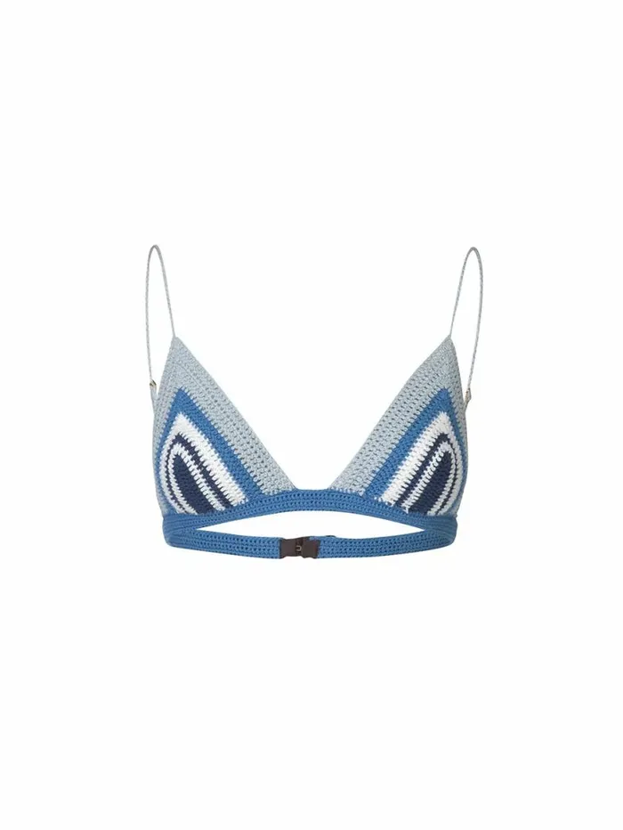 Women Knitwear DODO BAR OR Daxson Bra Blue Combo