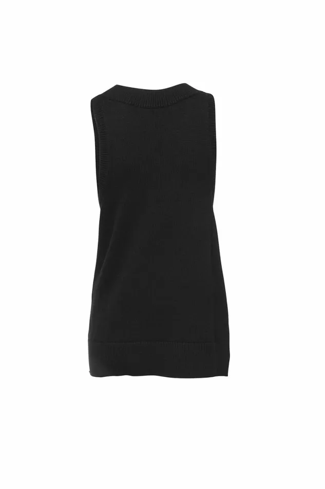 Women Knitwear DODO BAR OR Simmons Top Black