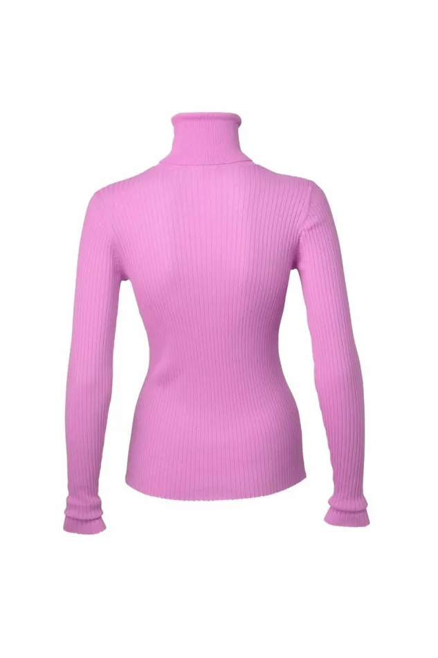 Women Knitwear DODO BAR OR Stacy Turtleneck Pink