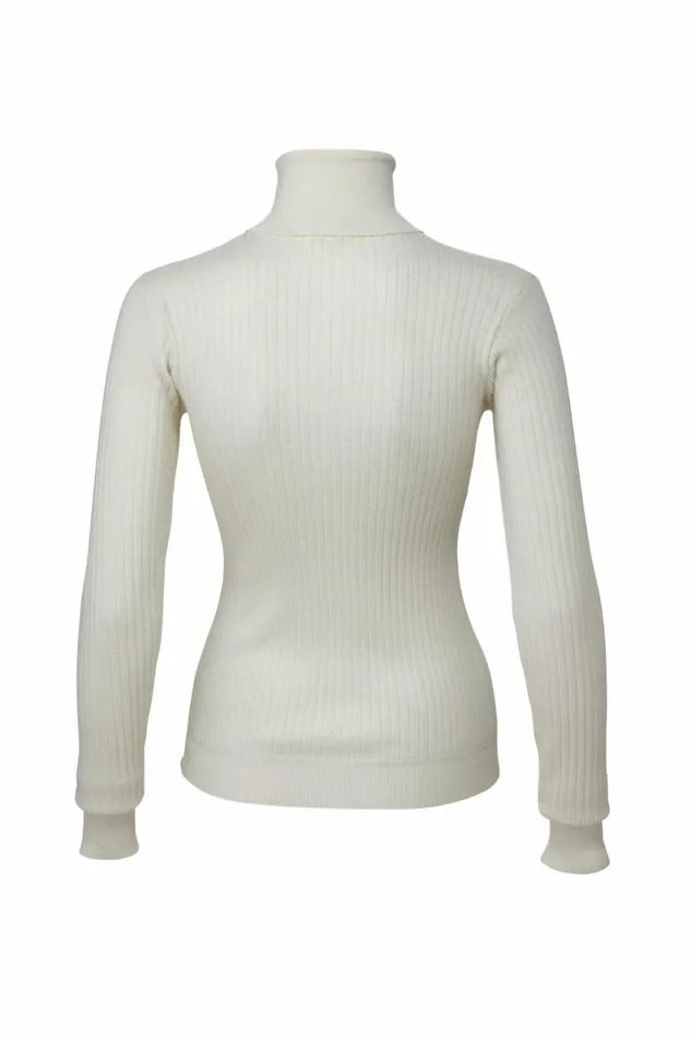 Women Knitwear DODO BAR OR Tuta Turtleneck Cream