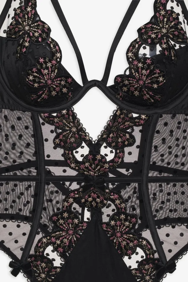 Women Lingerie For Love and Lemons Caprice Teddy Black Women Lingerie For Love and Lemons Caprice Teddy Black