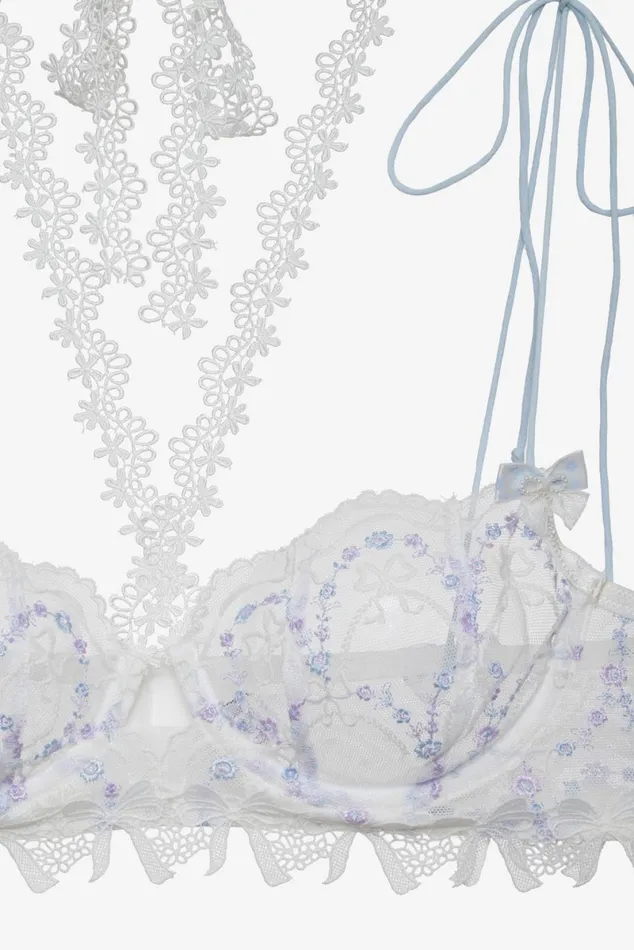 Women Lingerie For Love and Lemons Georgina Underwire Bra White Women Lingerie For Love and Lemons Georgina Underwire Bra White