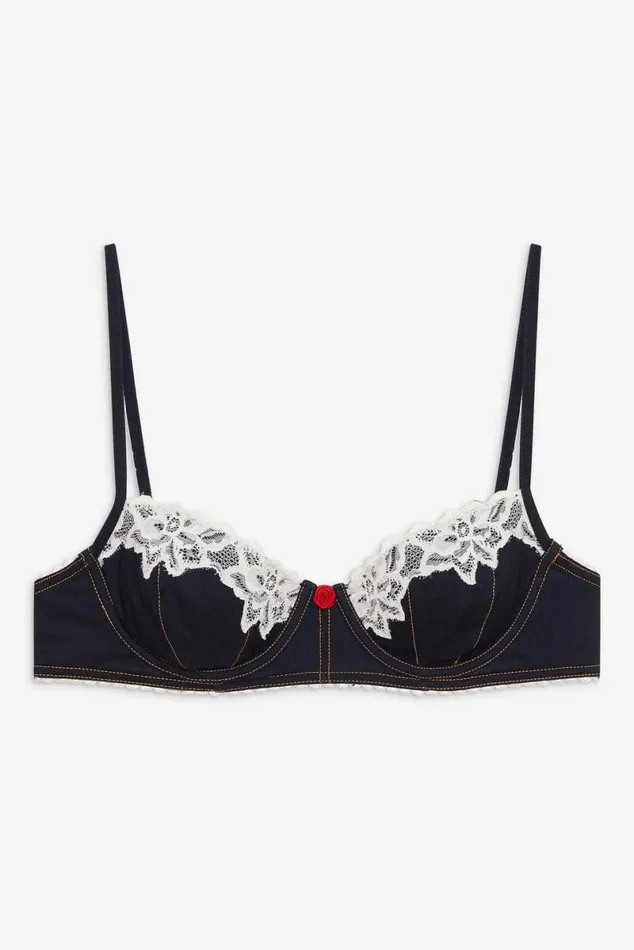 Women Lingerie For Love and Lemons Iris Underwire Bra Blue Women Lingerie For Love and Lemons Iris Underwire Bra Blue