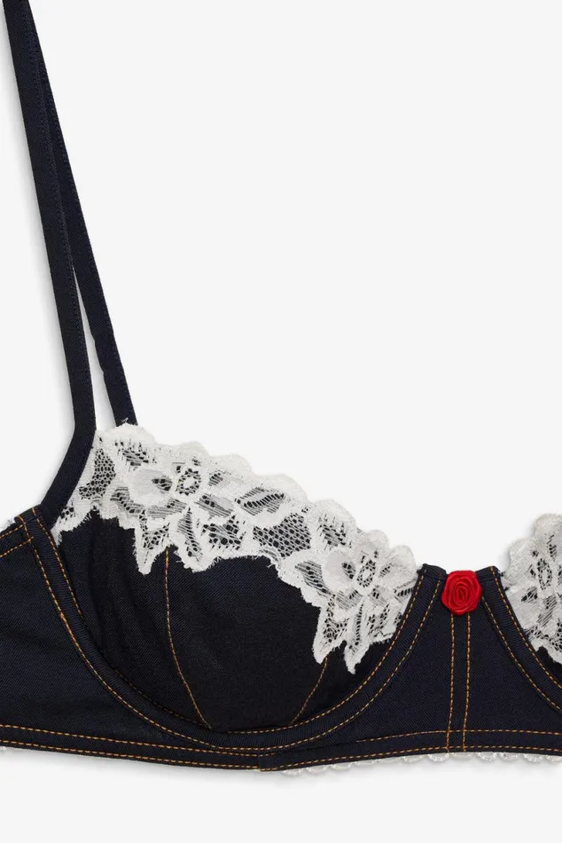 Women Lingerie For Love and Lemons Iris Underwire Bra Blue Women Lingerie For Love and Lemons Iris Underwire Bra Blue