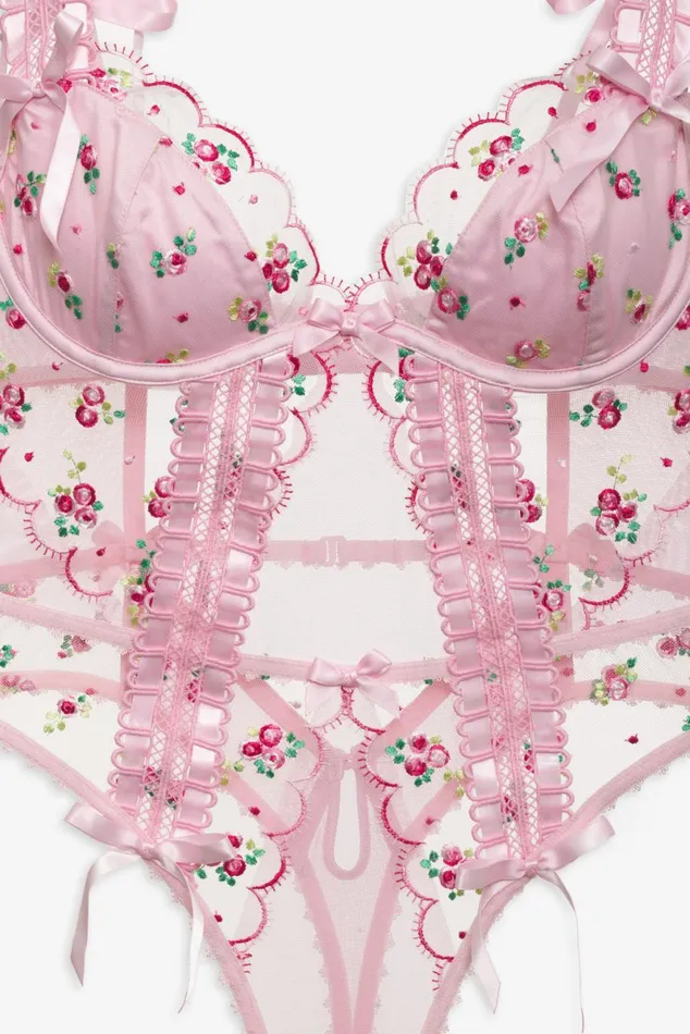 Women Lingerie For Love and Lemons Maisie Teddy Pink Women Lingerie For Love and Lemons Maisie Teddy Pink