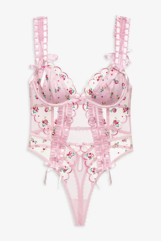 Women Lingerie For Love and Lemons Maisie Teddy Pink Women Lingerie For Love and Lemons Maisie Teddy Pink
